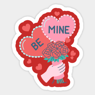 B Mine Sticker